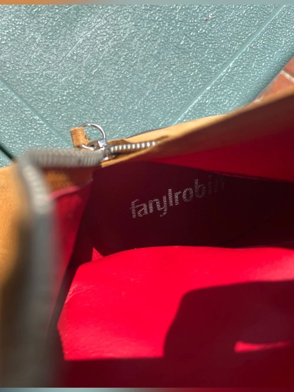 Anthropologie Farylrobin Suede Heeled Ankle Boots NWT - Picture 6 of 6
